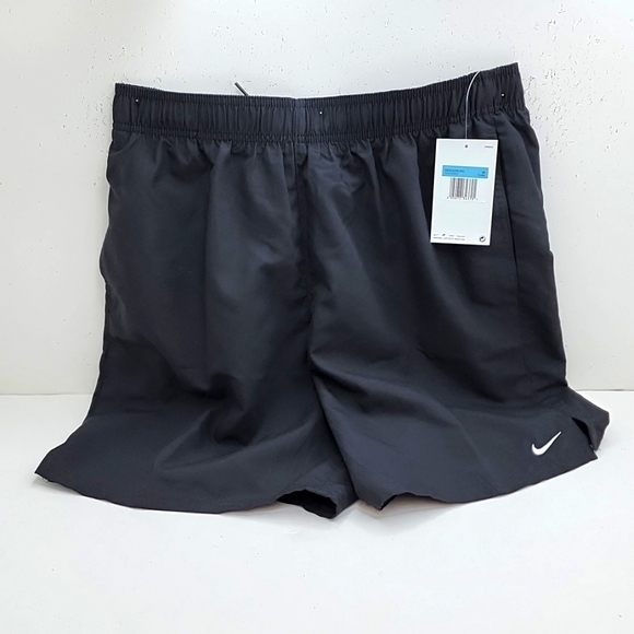 NIKE SWIMSUIT BLACK MENS - Picture 1 of 10